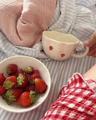 Tasse Rayures de fraises