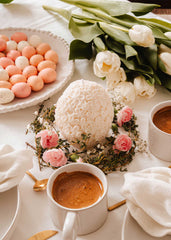 Mimi&August L'Oeuf Fleuri - Bougie décorative