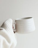 Tasse à latté XL mouchetée