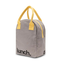 Boîte à lunch Fluf Grey/Yellow