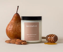 Bougie de soja Poire, miel et amande