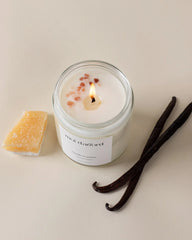 Bougie de soja Vanille & ambre