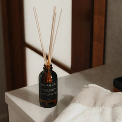 Soja & Co - Diffuseur à roseaux | Tangerine, Santal & Ambre