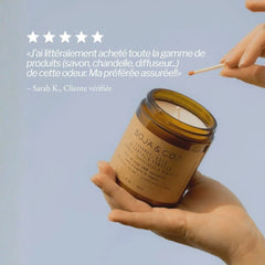 Soja & Co - Bougie Lavande, Bois de santal & Vanille