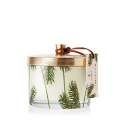 Bougie à 3 mèches en aiguilles de pin de Thymes Frasier Fir