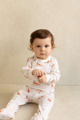 Pyjama en modal Renards 3 mois -8 ans