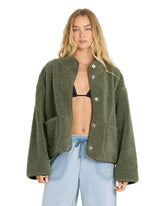 Camper Reversible Sherpa Jacket