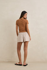 Valley stripe short