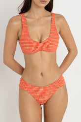 Lola check soft side holiday pant