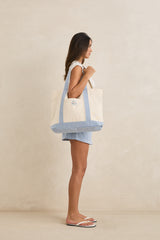 Sac cabas à carreaux Lola