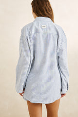 Vista stripe oversized shirt