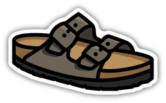 LEATHER SANDAL 2.0 | STICKER