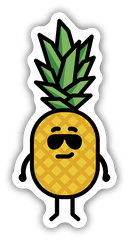 PINEAPPLE SUNGLASSES | STICKER