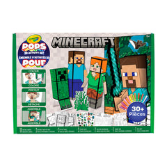 Crayola POPs - Ensemble d'activité 3D Minecraft