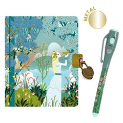 Petit carnet secret et feutre Charlotte