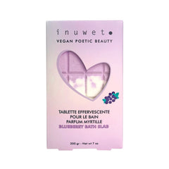 Tablette effervescente pour le bain myrtille
