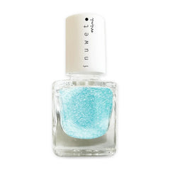 Vernis à ongles turquoise parfum de pomme