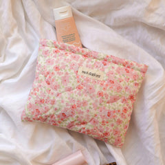 Trousse à cosmétiques fleurie