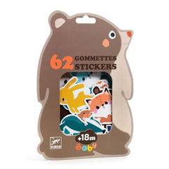 Gommettes animaux de la forêt