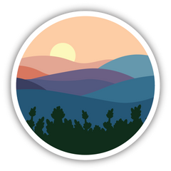 PASTEL LANDSCAPE | STICKER
