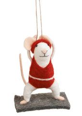 Souris sur tapis