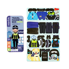 Boîte magnétique de voyage - Policier