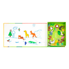 Boite d'art Magnétique - Monde animal