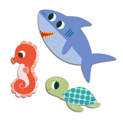 Gommettes animaux de la mer
