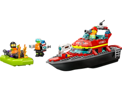 Lego city - Bateau de secours des pompiers