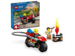 La motocyclette de sauvetage des pompiers
