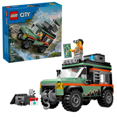 Le camion de montagne 4x4 tout-terrain