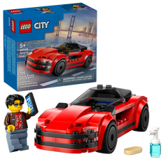 Lego City - La voiture de sport rouge
