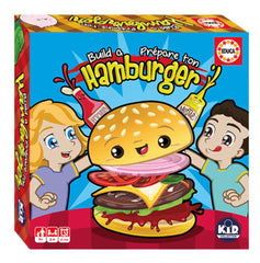 Educa - Jeu Prépare ton hamburger - Version bilingue