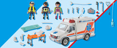 Playmobil Ambulance avec enfant blessé