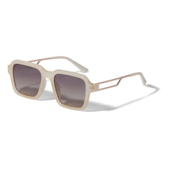 Lunettes de soleil ADDILYN marron laiteux/doré