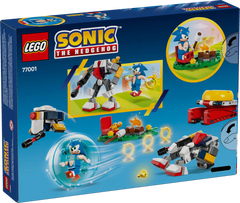 Lego Sonic - Bataille près du feu de camp