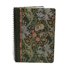 Cahier Rigide Style W. Morris 80 Feuilles
