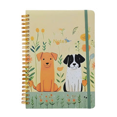 Cahier rigide chiens