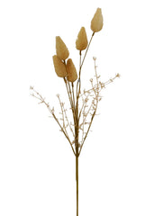 Branche Pompons Beige