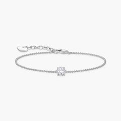 Thomas Sabo - Bracelet avec pendentif à zircone blanche