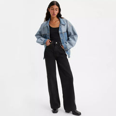 Ribcage wide leg Jean à jambe large pour femme