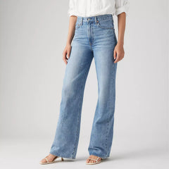 Ribcage wide leg Jean à jambe large pour femme