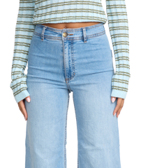 Free fall indigo denim pants