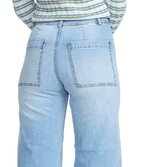 Free fall indigo denim pants