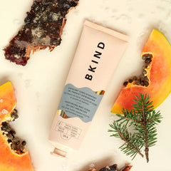 Exfoliant corporel hydratant sel marin et sapin baumier