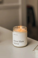 Marée Chandelles Citron blanc vétiver