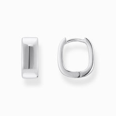 Boucles d'oreilles de forme angulaire