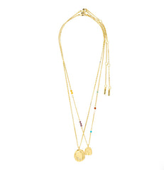 Collier plaqué or HERE