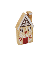 Petite maison en pain d'épice en bois