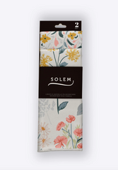 Linges à vaisselle Harmonie Florale (lot de 2)